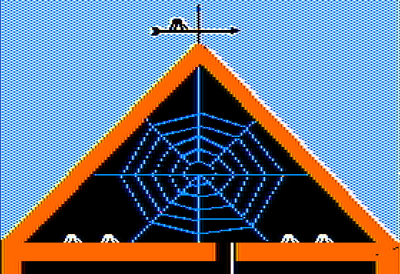 Apple Cider Spider (Apple II) screenshot: Attic