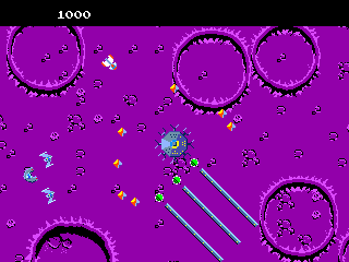 Screenshot of Cerberus (Arcade, 1985) - MobyGames