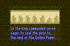 The Legend of Zelda: A Link to the Past/Four Swords (Game Boy Advance) screenshot: More intro
