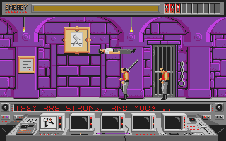 Cougar Force (Atari ST) screenshot: Defeated in combat, my body levitates out of harm's way