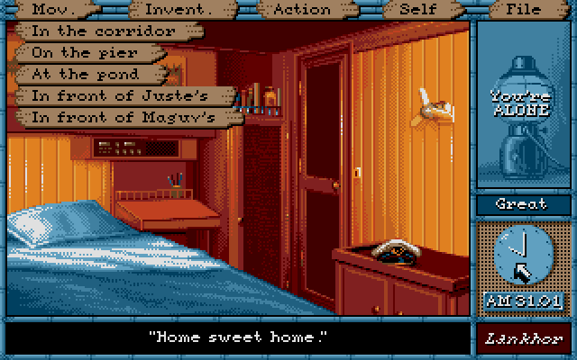 Screenshot of Maupiti Island (Atari ST, 1990) - MobyGames