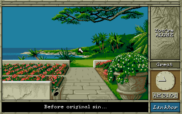 Maupiti Island (Atari ST) screenshot: