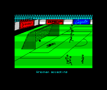 Kenny Dalglish Soccer Manager (ZX Spectrum) screenshot: Whereas theirs scored