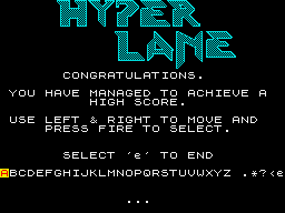 Crash Presents December 1989 (ZX Spectrum) screenshot: High scores