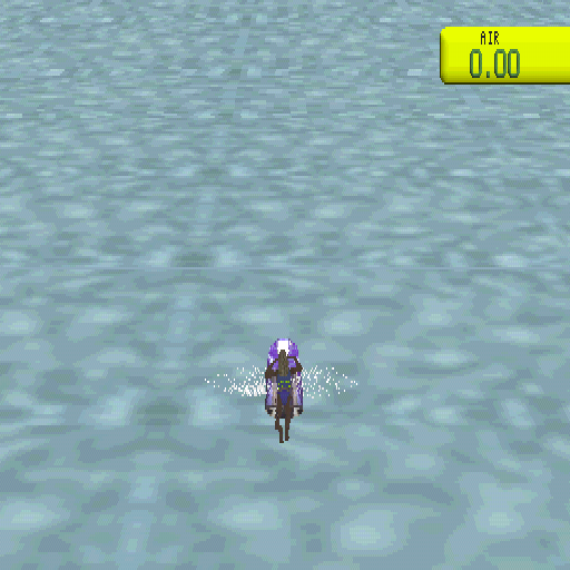 Jetracer (PlayStation) screenshot: Playing in Freeride mode<br>This is the start of a session, waiting for a wave