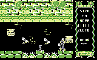 Monstrum (Commodore 64) screenshot: Ok, this will hurt