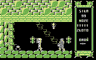 Monstrum (Commodore 64) screenshot: Ring found
