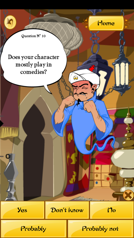 Baixar a última versão do Akinator para Android grátis em