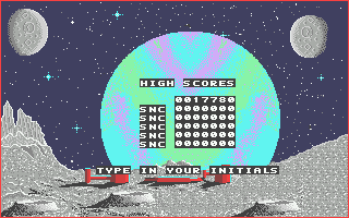 Artificial Dreams (Atari ST) screenshot: High scores