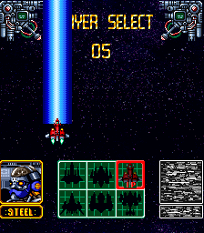 Explosive Breaker (Arcade) screenshot: Steel