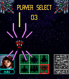 Explosive Breaker (Arcade) screenshot: Mai