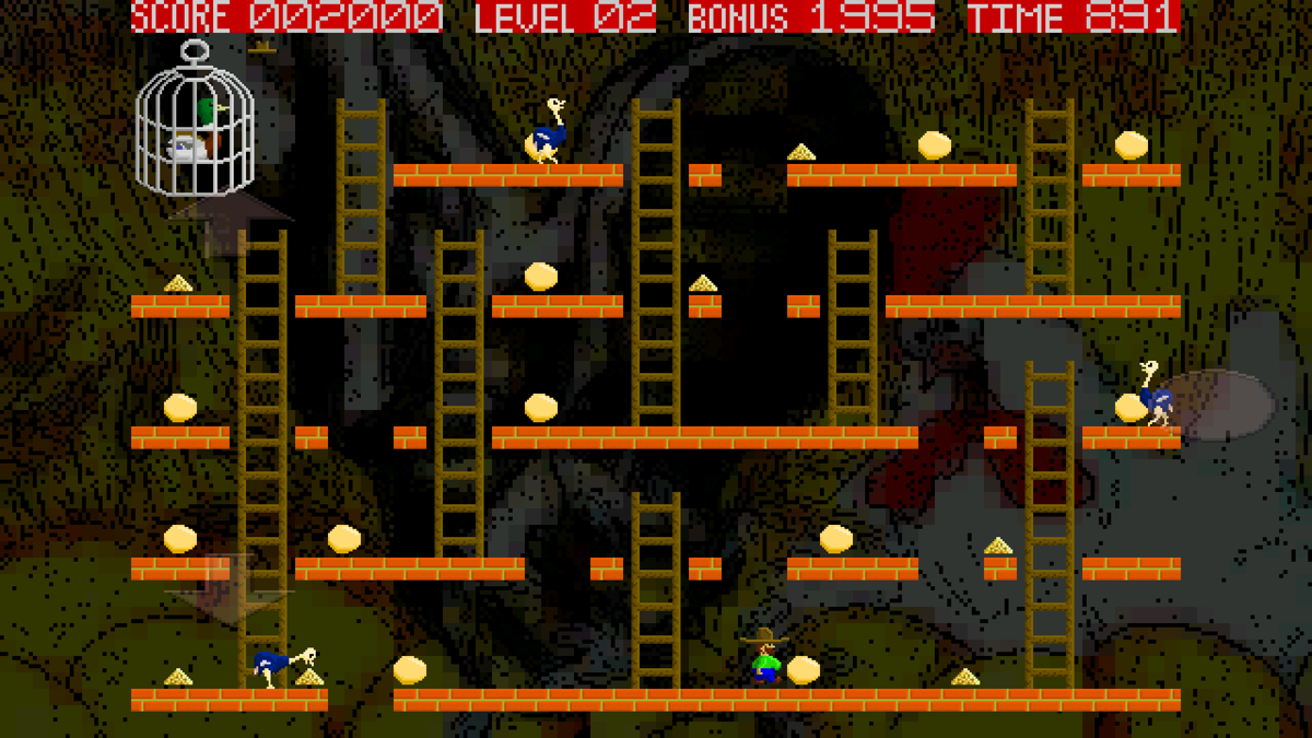 Screenshot of Chuckie Egg (Android, 1983) - MobyGames