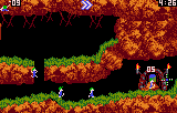 Lemmings (Lynx) screenshot: The lemmings have reached level 1's goal