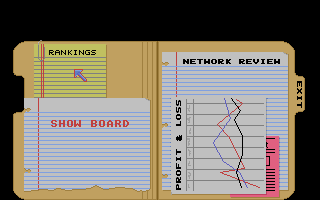 Prime Time (Atari ST) screenshot: Poring over the reviews