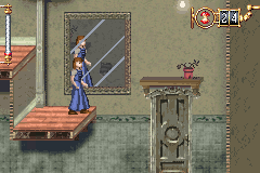 Lemony Snicket's A Series of Unfortunate Events (Game Boy Advance) screenshot: Mirror effect