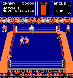 Tag Team Wrestling (Arcade) screenshot: Gameplay