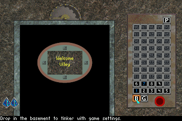 Get Lost! (DOS) screenshot: Main menu