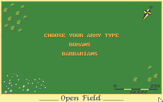 Cohort II (Atari ST) screenshot: Whose side are you on?