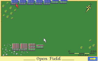 Cohort II (Atari ST) screenshot: The long-view map
