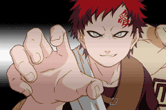 Naruto: Ninja Council 2 (Game Boy Advance) screenshot: Intro-Gaara