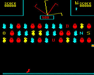 Carousel (BBC Micro) screenshot: Starting out