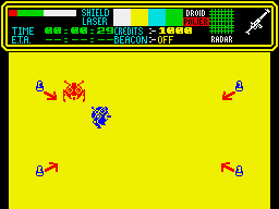 Colony (ZX Spectrum) screenshot: Watch the bug