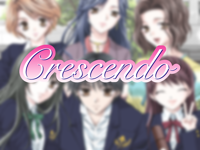 Crescendo (Windows) screenshot: Title screen