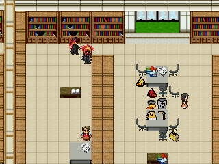 Super Columbine Massacre RPG! (Windows) screenshot: End of act one. Note this is followed by photographs of the same thing.