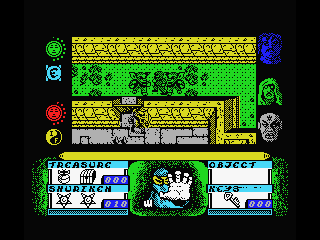 Avenger (MSX) screenshot: Enemies...