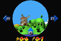 Mario Pinball Land (Game Boy Advance) screenshot: Select the next world to "pinball" the enemies!