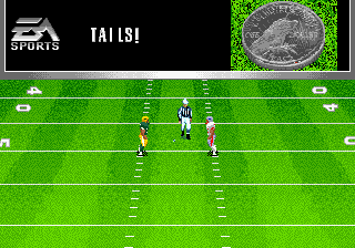 Madden NFL 98 (Genesis) screenshot: Tossers