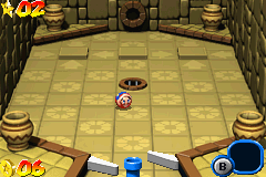 Mario Pinball Land (Game Boy Advance) screenshot: Which mysteries this room hides? Only playing to discover!