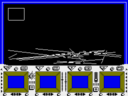 The Comet Game (ZX Spectrum) screenshot: Crash!