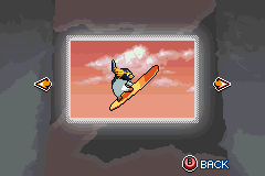 Surf's Up (Game Boy Advance) screenshot: From Spen gallery