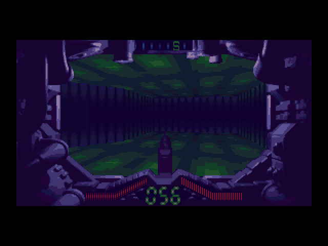 Iron Angel of the Apocalypse: The Return (Windows) screenshot: Psychedelic colours say there's something wrong with your robot.