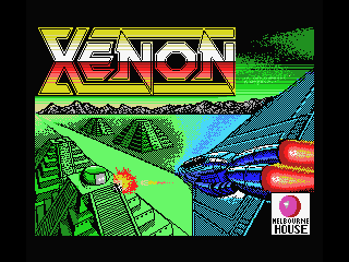 Xenon (MSX) screenshot: Intro screen