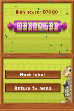 Hop: The Movie (Nintendo DS) screenshot: High score
