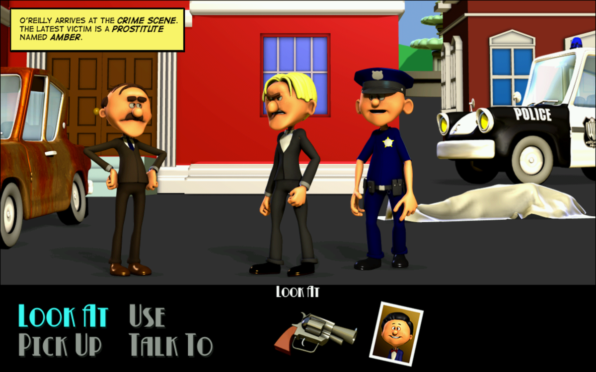 The Strangler (Windows) screenshot: Murder scene