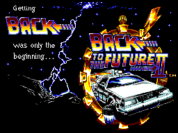 Back to the Future Part II (SEGA Master System) screenshot: Get ready for the second part...