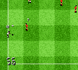 The F.A. Premier League Stars 2001 (Game Boy Color) screenshot: Throw in