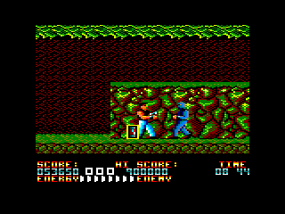 Bad Dudes (Amstrad CPC) screenshot: Stage 4