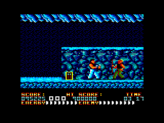 Bad Dudes (Amstrad CPC) screenshot: Boss has been killed