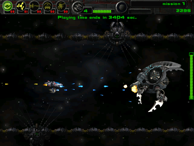 Astrobatics (Windows) screenshot: Boss battle