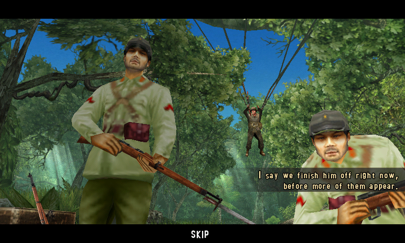 Brothers in Arms 2: Global Front (Android) screenshot: Intro cutscene