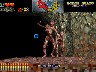 Crypt Killer (SEGA Saturn) screenshot: This game has zombies, now if it only had pirates ninjas and robots...
