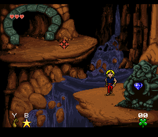 Young Merlin (SNES) screenshot: Detailed backgrounds