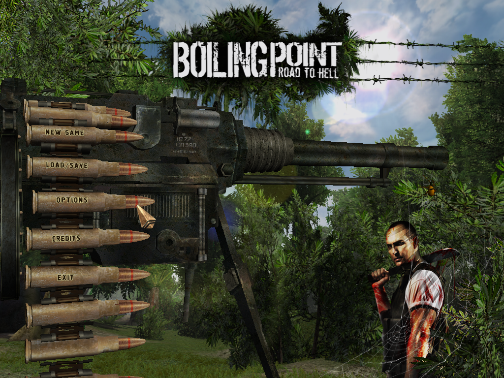 Boiling Point: Road to Hell (Windows) screenshot: Main menu