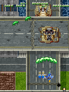 Screenshot of Air Assault (Arcade, 1993) - MobyGames