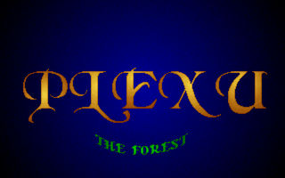 Plexu: The Time Travellers (DOS) screenshot: Stage introduction