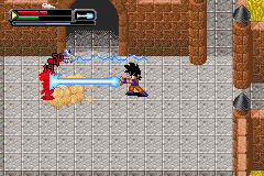Dragon Ball Z: The Legacy of Goku II (Game Boy Advance) screenshot: Did he survive?